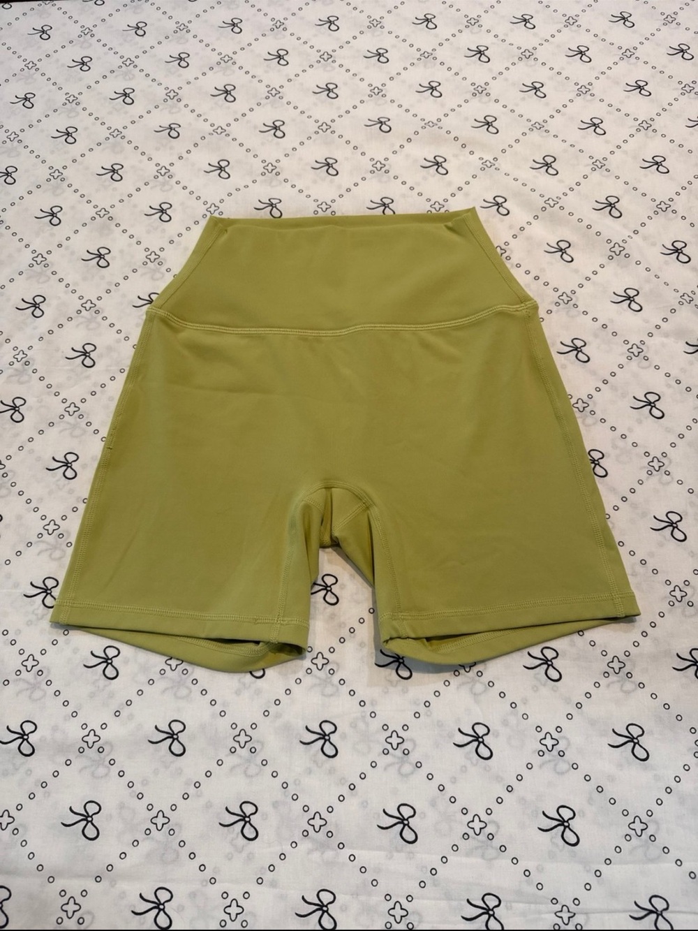 SET Active Green Luxform Biker Shorts Size Medium